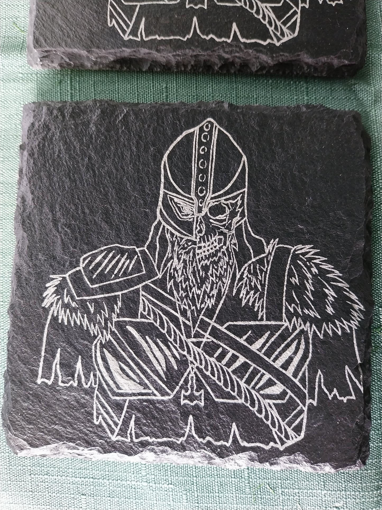 Slate Coaster • By Webb The Undead