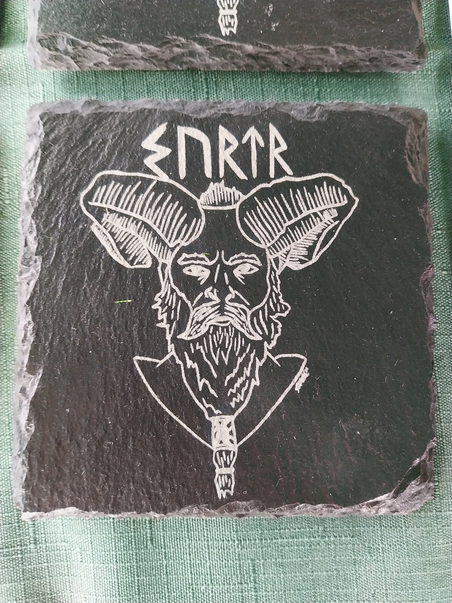 Slate Coaster • By Webb The Undead