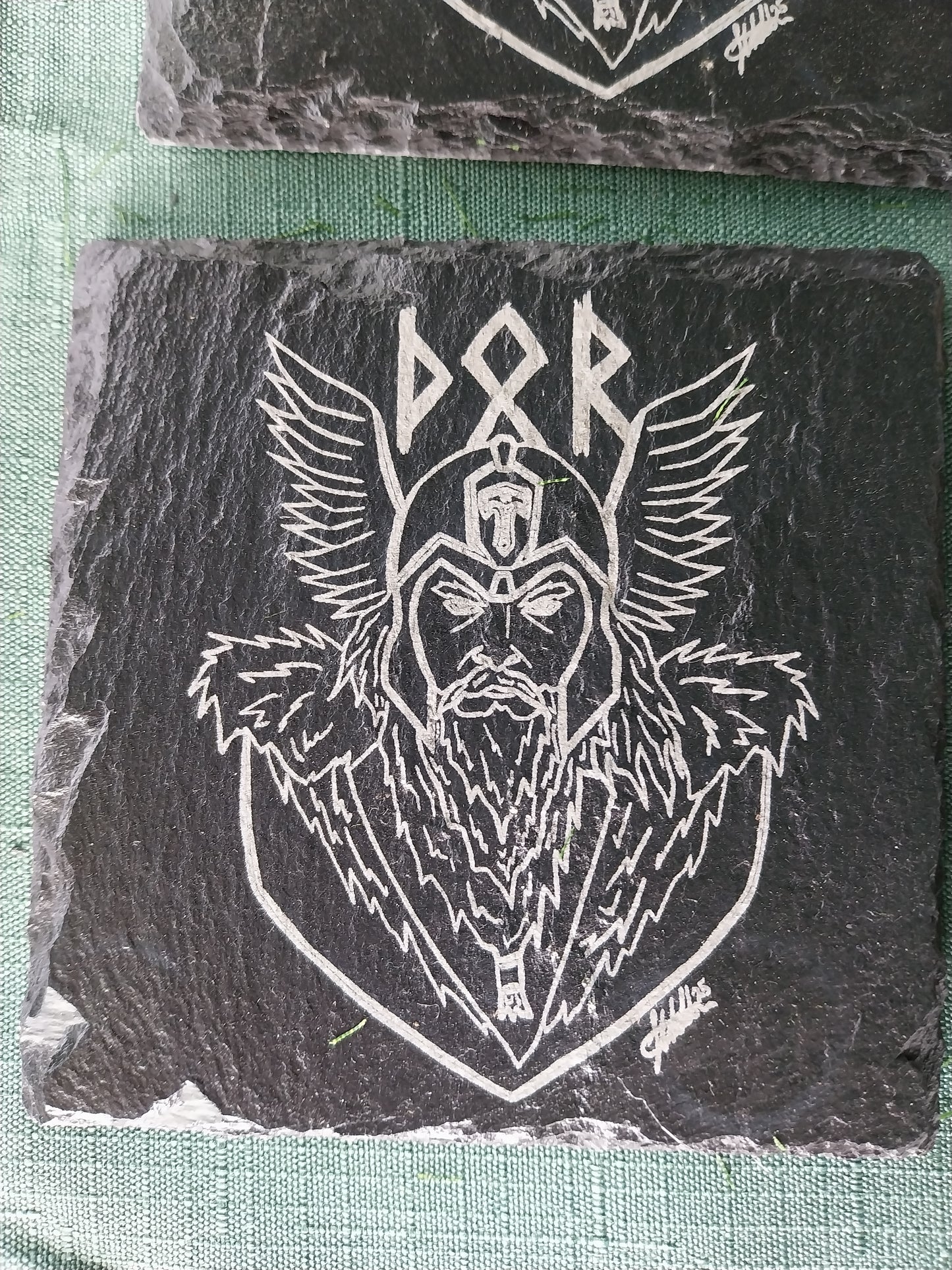 Slate Coaster • By Webb The Undead