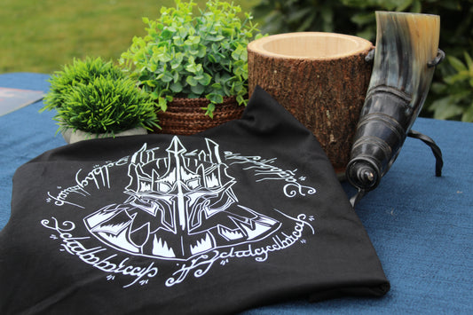 Sauron - Front  - Premium Heavy Tee • By Webb The Undead