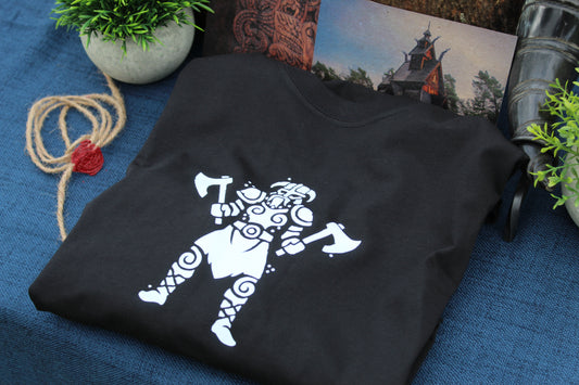 Dragonborn Limited Edition - Pocket - Premium Heavy Tee • By Midgard Dweller