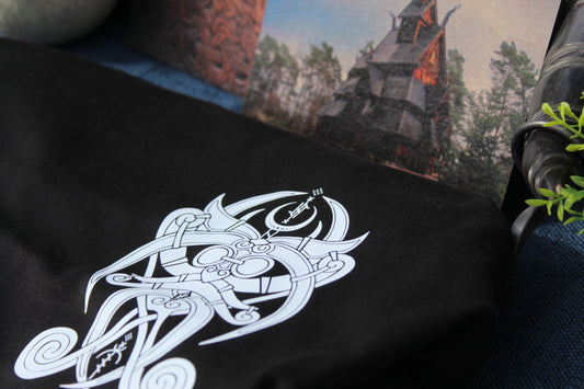 Loki Godmask  - Pocket - Premium Heavy Tee • By Einarr's Journey