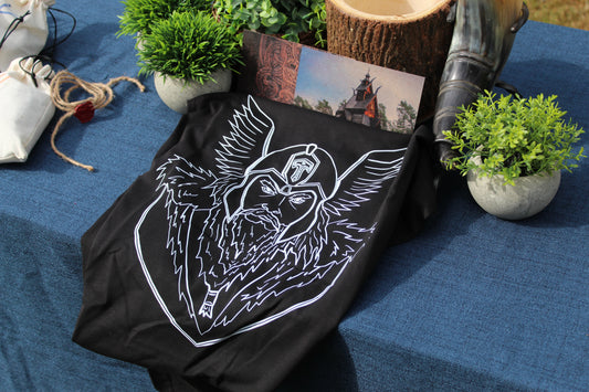Thor - Front - Premium Heavy Tee • By Webb The Undead
